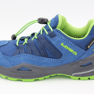 Lowa, Halbschuhe, Ledersneaker, Leder, Wanderschuhe, Schutzkappe, mesh, wasserdicht, grau, weich, Jungsschuhe