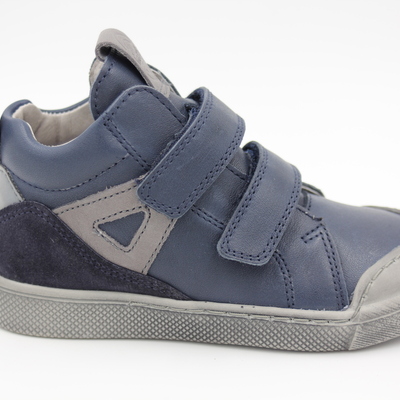 Ricosta, Halbschuhe, Ledersneaker, Leder, Klettverschluss, Schutzkappe, blau, weich, wasserdicht, Jungsschuhe