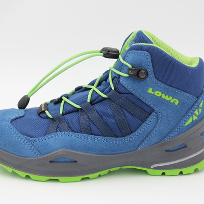 Lowa, Halbschuhe, Ledersneaker, Leder, Wanderschuhe, Schutzkappe, mesh, wasserdicht, grau, weich, Jungsschuhe