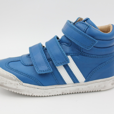 Telyoh, Halbschuhe, Ledersneaker, Leder, Klettverschluss, Schutzkappe, blau, weich, Jungsschuhe